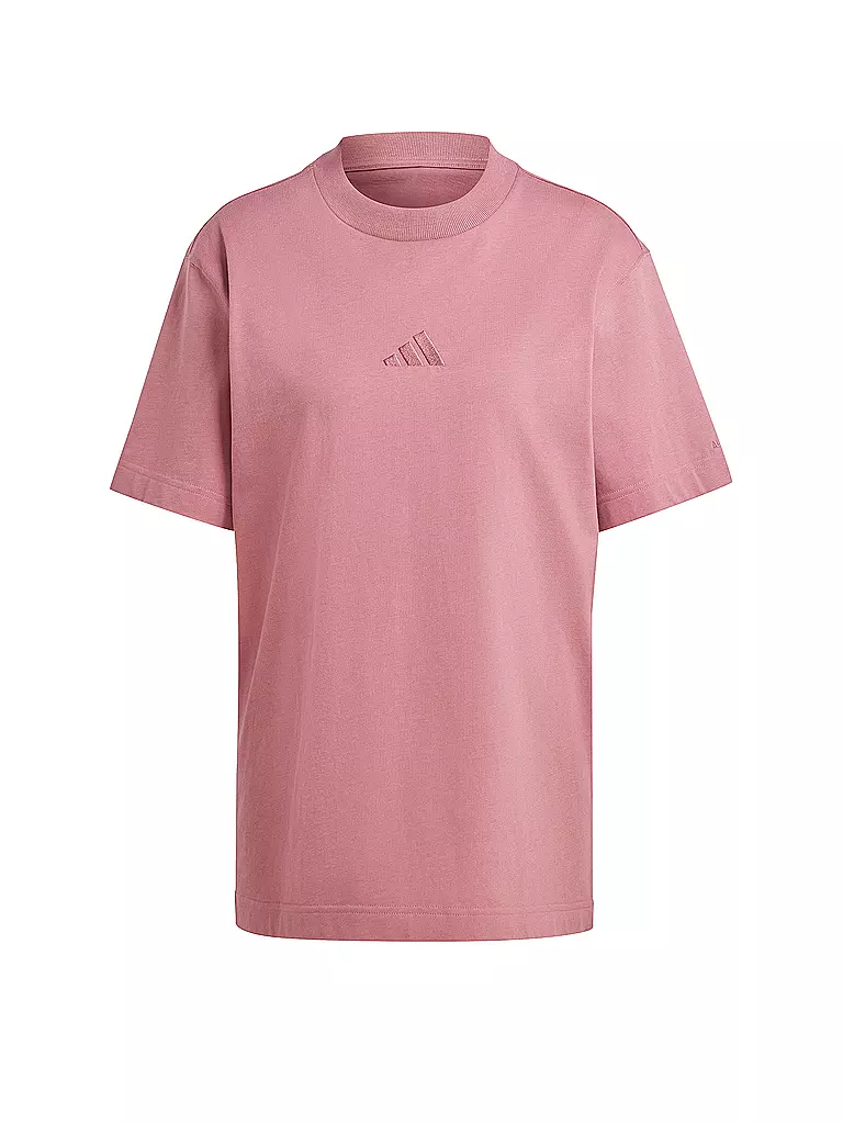 ADIDAS Damen T Shirt ALL SZN Loose dunkelrot